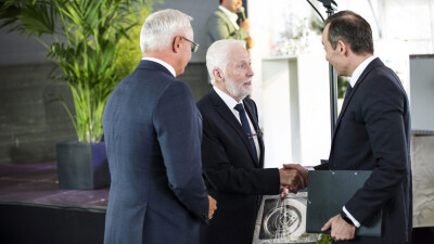 Auch Dr. Wissing gehörte zu den Gratulanten