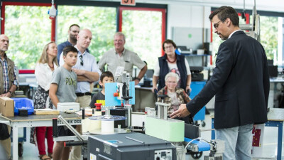 Werksbesichtigungen während des Tags der offenen Tür