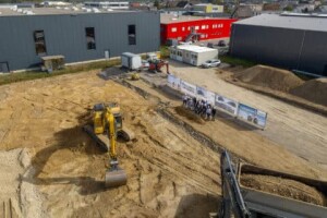 Bauplatz Bluhm Schweiz Firmensitz c Haesler Foto und Video