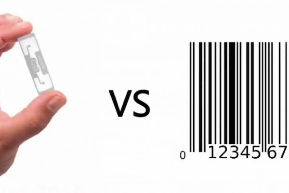 Barcode-Etikett vs. RFID-Label