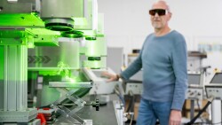 Imagebild Testraum Laser