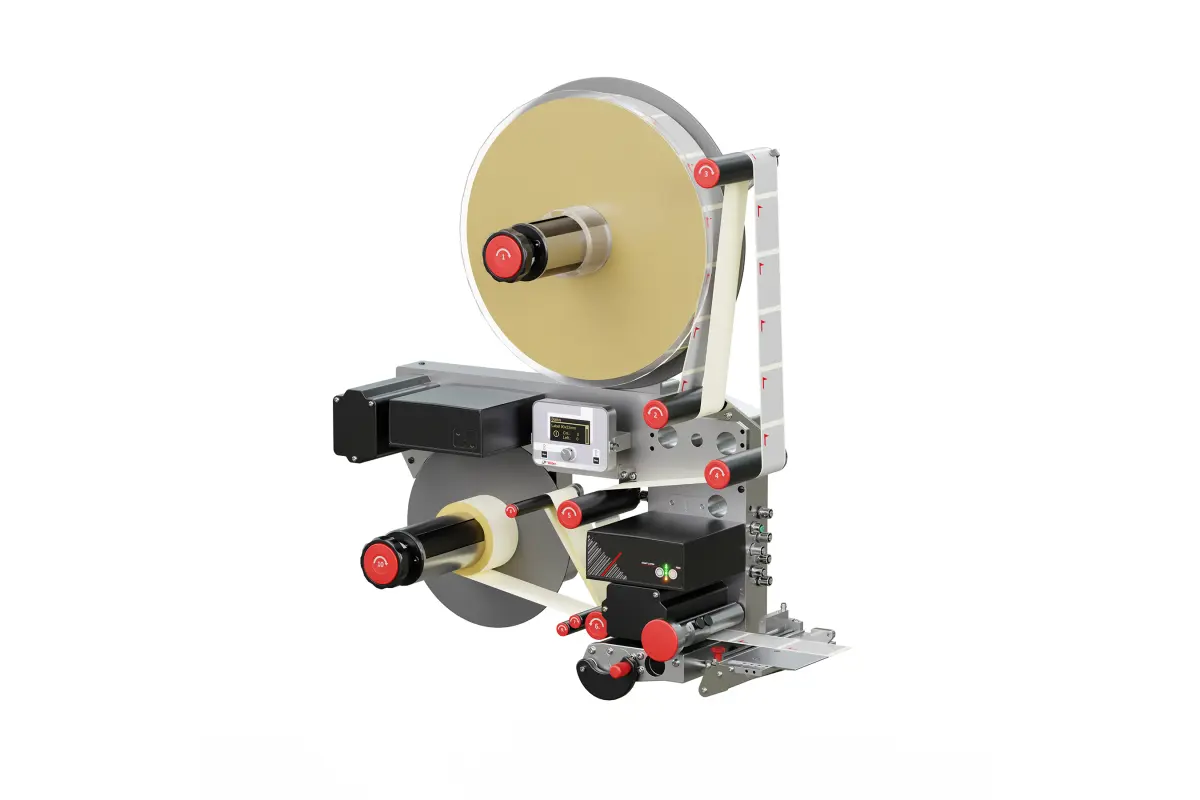 Etikettenspender Alpha HSM (c) Bluhm Systeme
