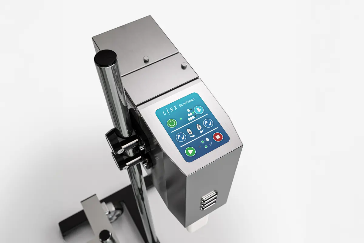 Linx 9900 Serie Druckkopf Reinigungsstation (c) Bluhm Systeme