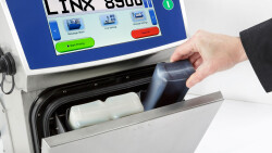 Linx CIJ Druckertinte Kartuschenwechsel