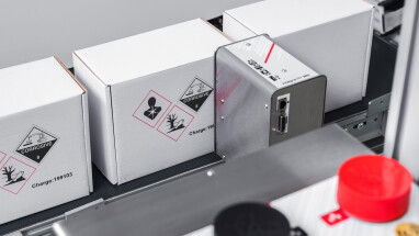 MOP integra PP 108 bicolor GHS-Kennzeichnung auf Karton