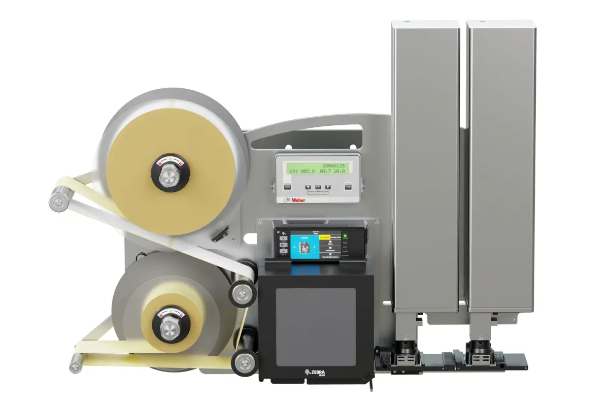 Legi Air 4050CWB corner wrap labeling system front