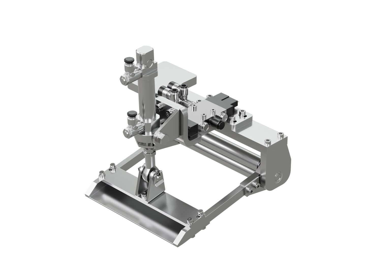 Wipe-On Spendezunge pneumatisch