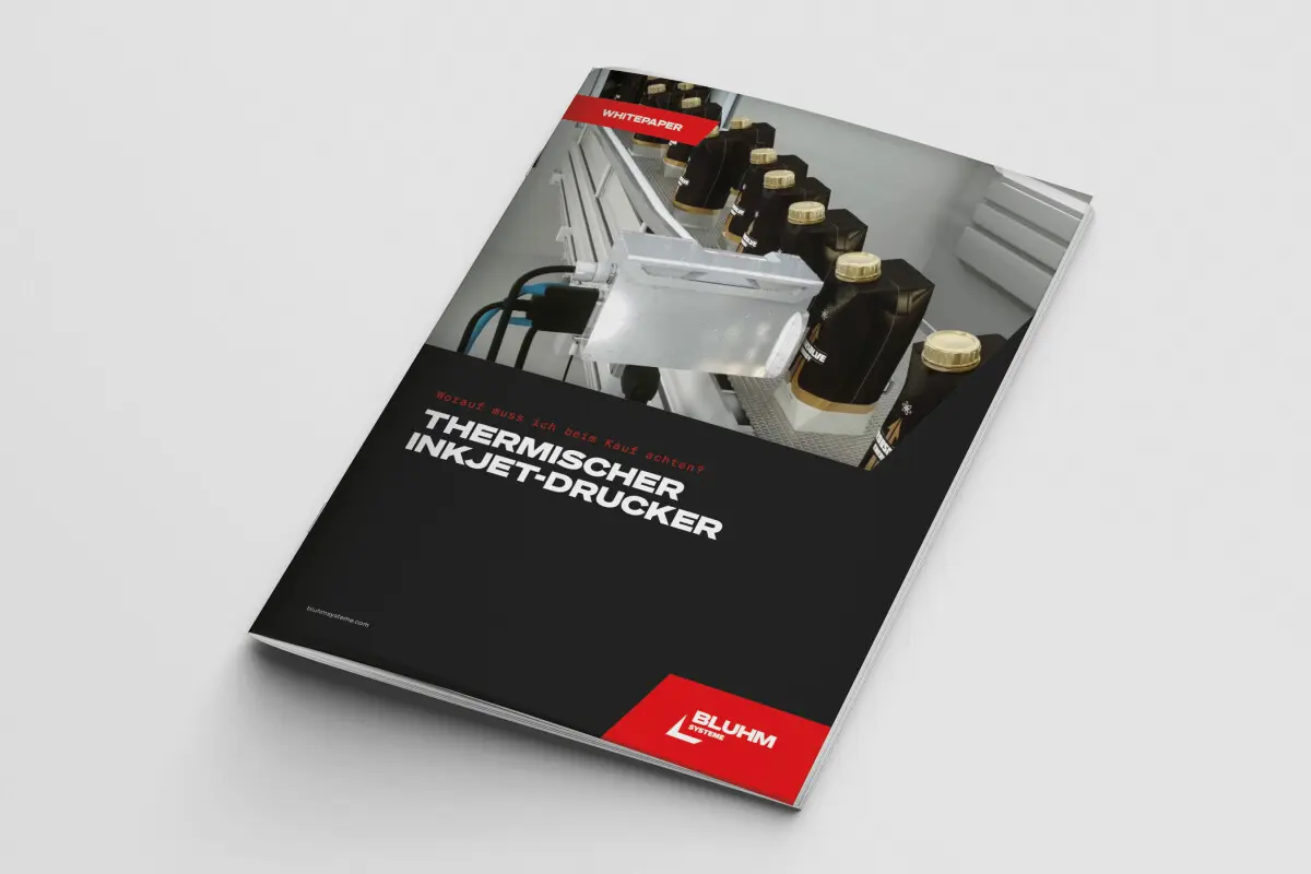 Mock Up Thermischer Inkjet