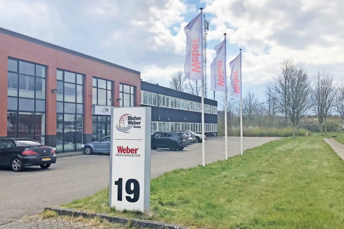 Headquarters of labelling and coding expert Weber Marking Systems
